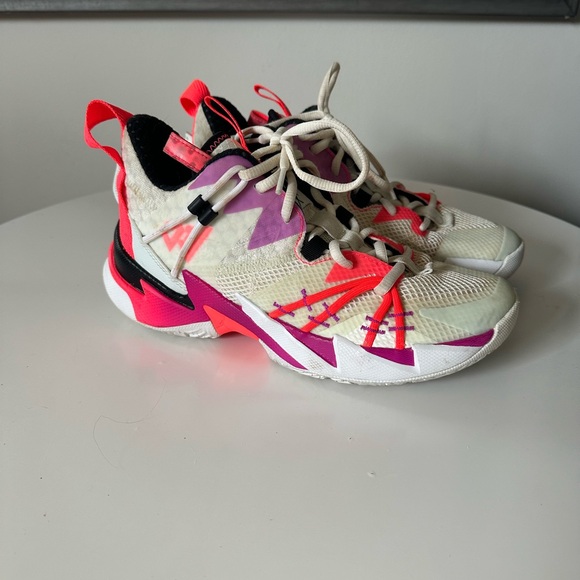 Jordan Shoes - Jordan Women's Sneakers - White, Pink, Purple